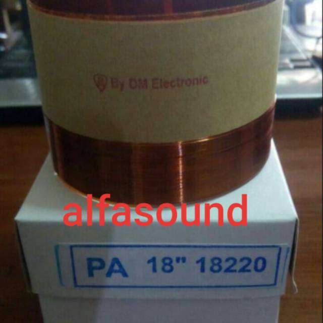 SPUL SPEAKER AUDAX 18 Inch 18220 spool