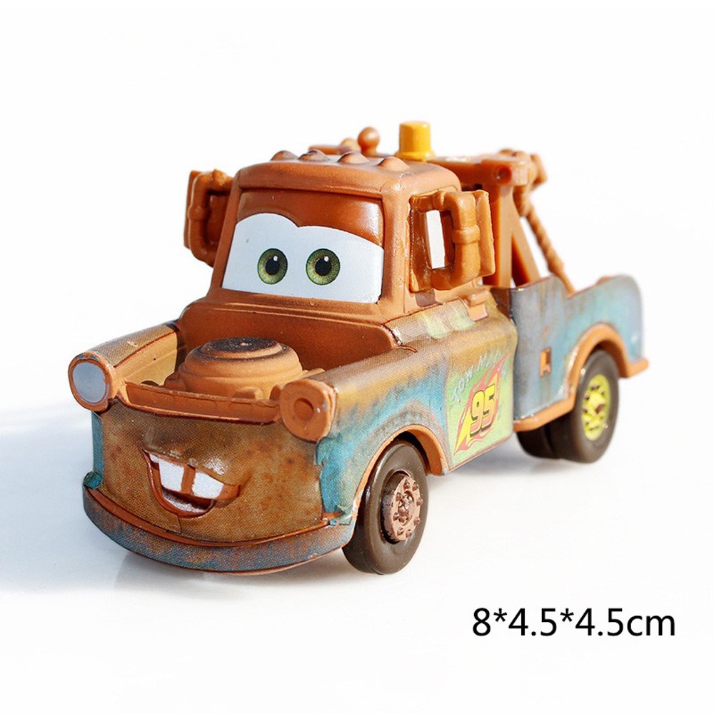 Mainan Mobil Pixar Cars Jackson Mcqueen Bahan Metal Alloy Skala 1: 55 Untuk Hadiah Natal Anak