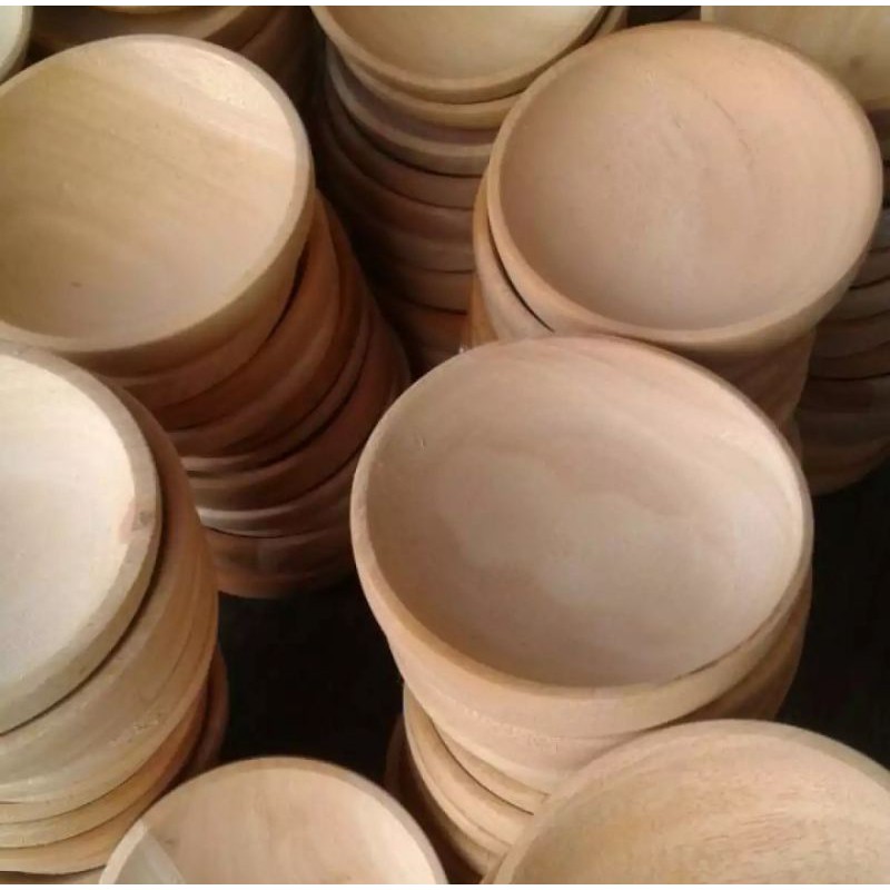 TERMURAH SET- ULEKAN/COBEK KAYU MAHONI UKURAN JUMBO