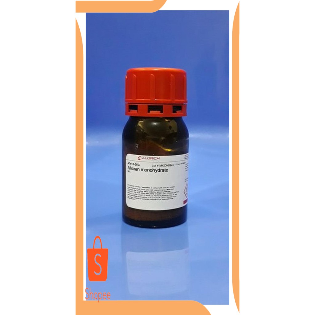 

Dijual limited stock Alloxan Monohydrate Aloxan Aloksan 20DEZ Limited