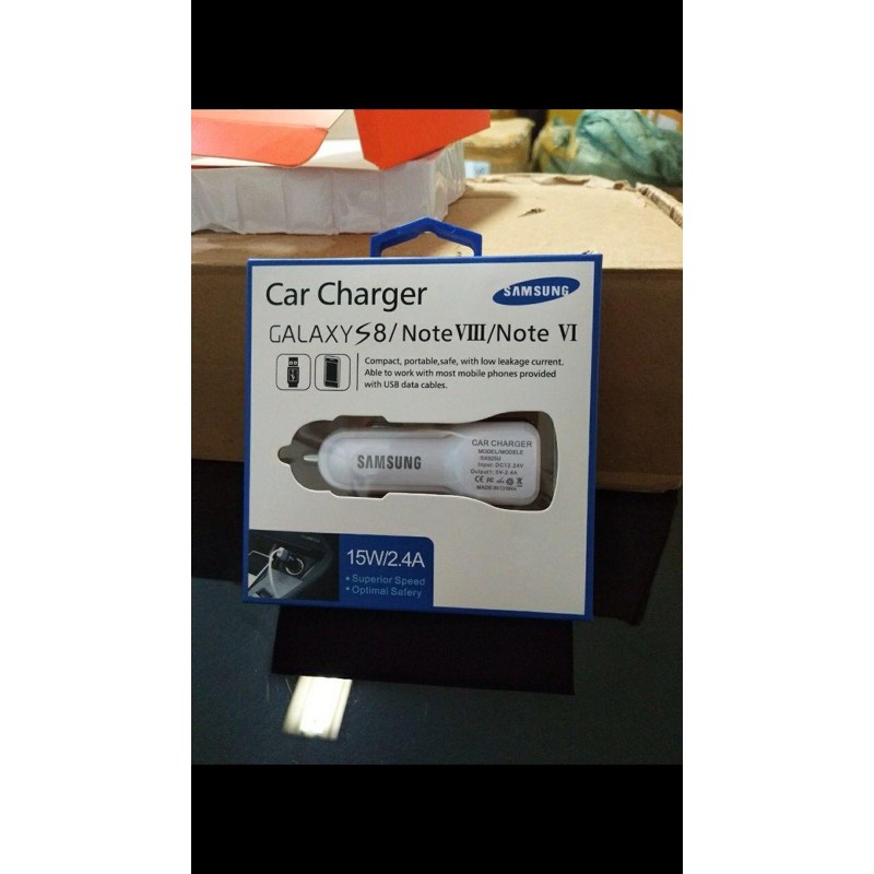 CAR CHARGER SAMSUNG DUAL OUTPUT 5W/2.1A NON MIKA