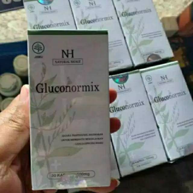Beli 2 BONUS 1 NH Gluconormix ASLI Original BPOM obat kencing manis menurunkan kadar gula darah