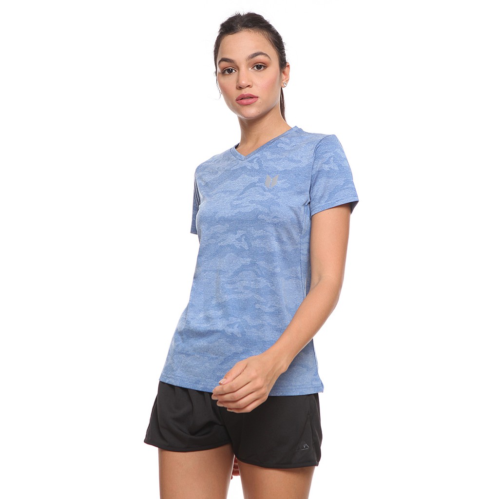  Enzoro  Pakaian  Olahraga  Wanita Core Proknit T shirt 