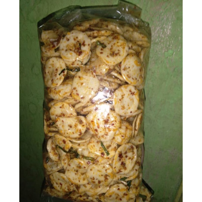 seblak putih kring pedas extra daun jeruk 250g