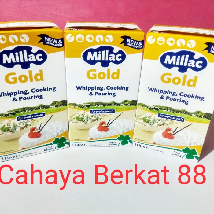 

MILAC GOLD CREAM NON DIARY WHIPPING CREAM PLAIN MILLAC WHIPP