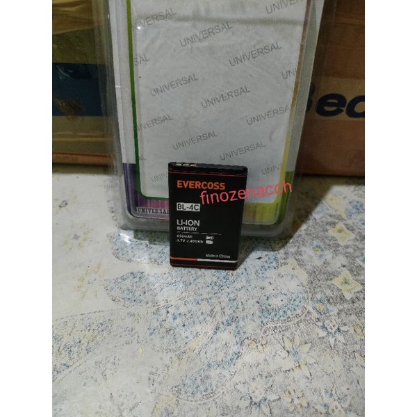 baterai Evercoss BL5C Baterai Evercoss BL4C