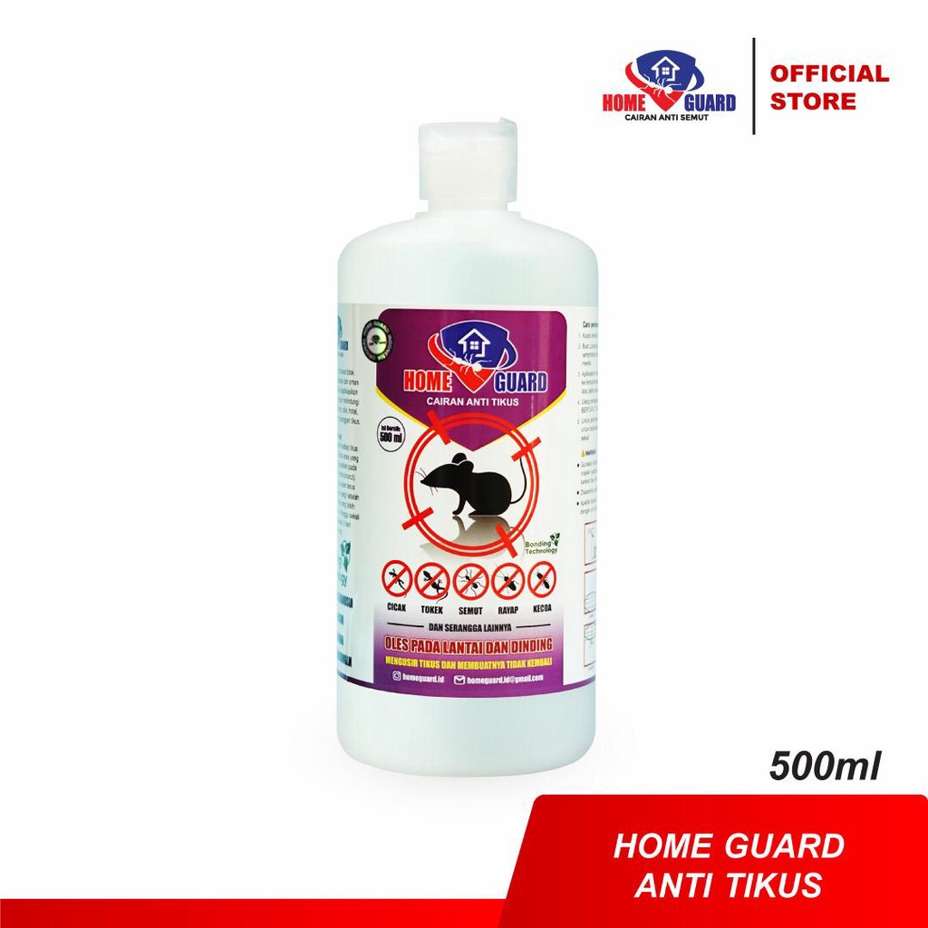 Home Guard Cairan Anti Tikus 500ml/Anti Cicak/Anti Tokek/Anti Rayap/Anti Kecoa/Anti Serangga Homeguard