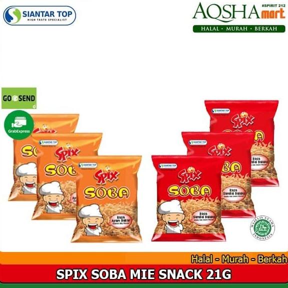 

SOBA MIE SPIX SNACK MI STICK ALA JEPANG RASA BALADO AYAM BAKAR 21G