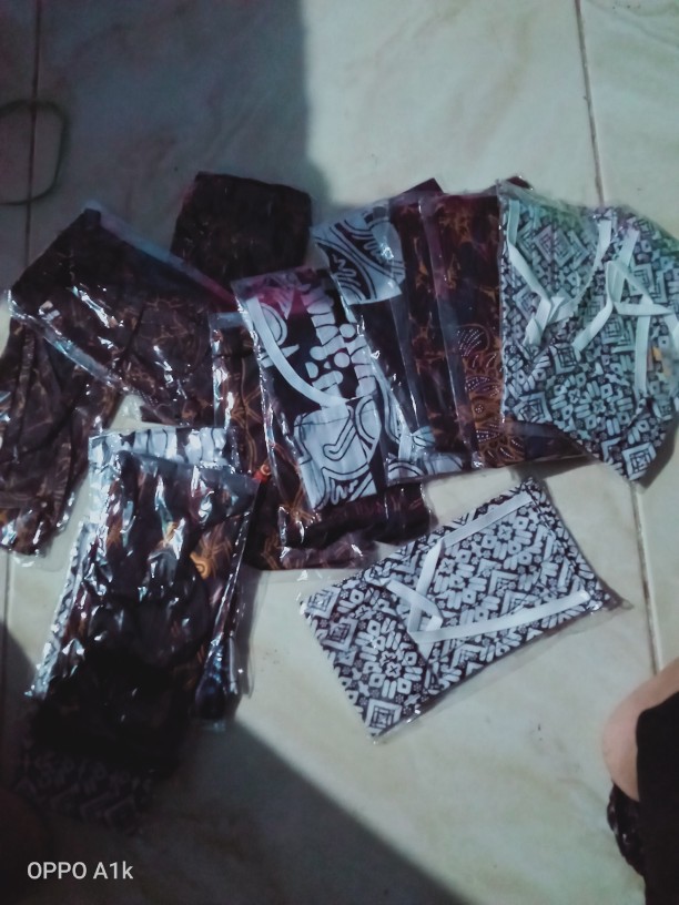 Tunik Batik Cb068 Tunik S M L Xl Xxl Jumbo