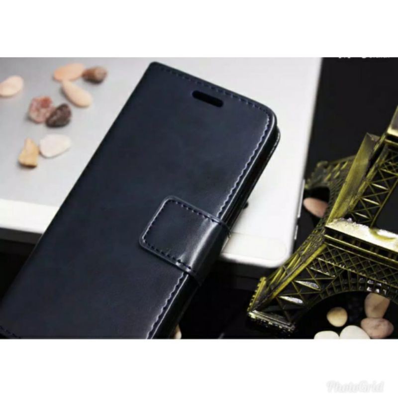 Leather Flip Infinix S4 /Infinix S5/infinix Smart 4 Cover Wallet Case Kulit Casing Dompet