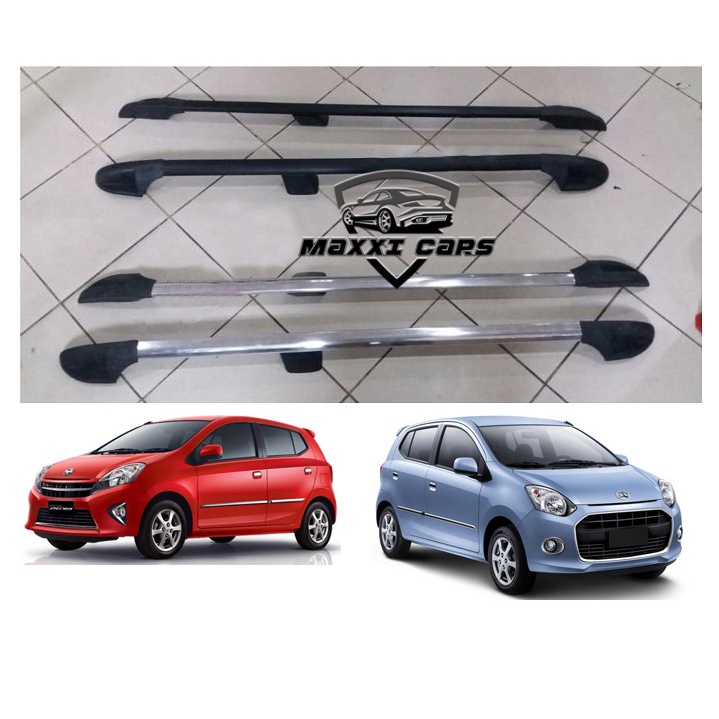 Roof Rail Kaki 3 Toyota Agya / Daihatsu Ayla MC