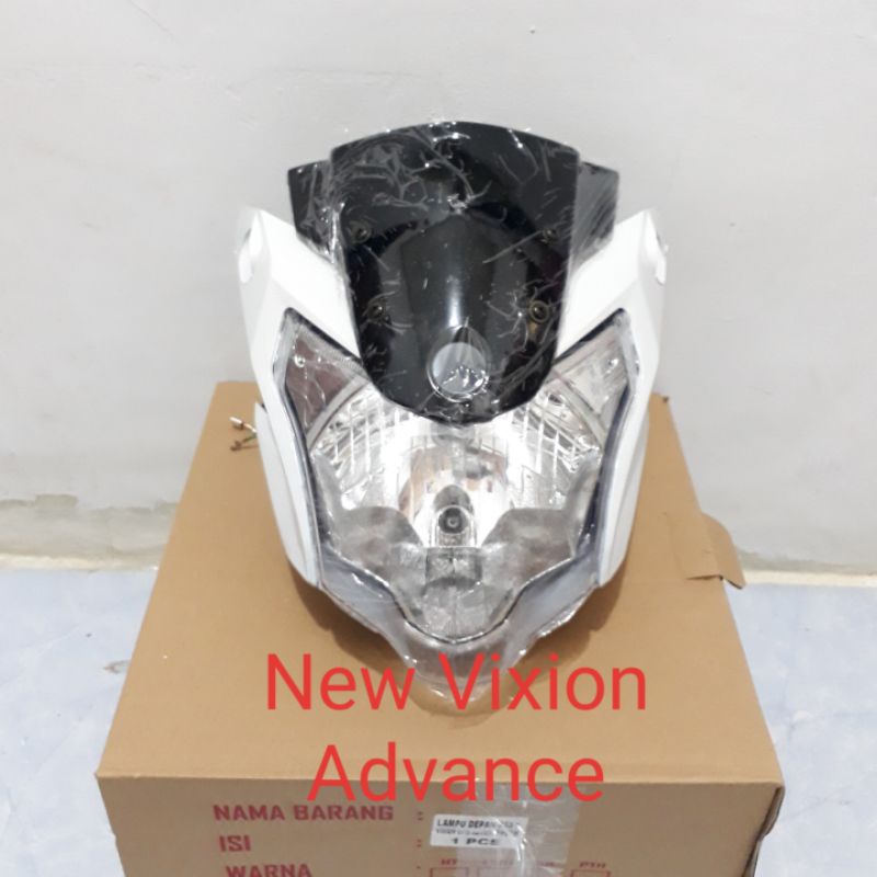 Reflektor lampu depan New Vixion Advance Headlamp Vixion New Nva Kedok Lampu motor Vixion-5