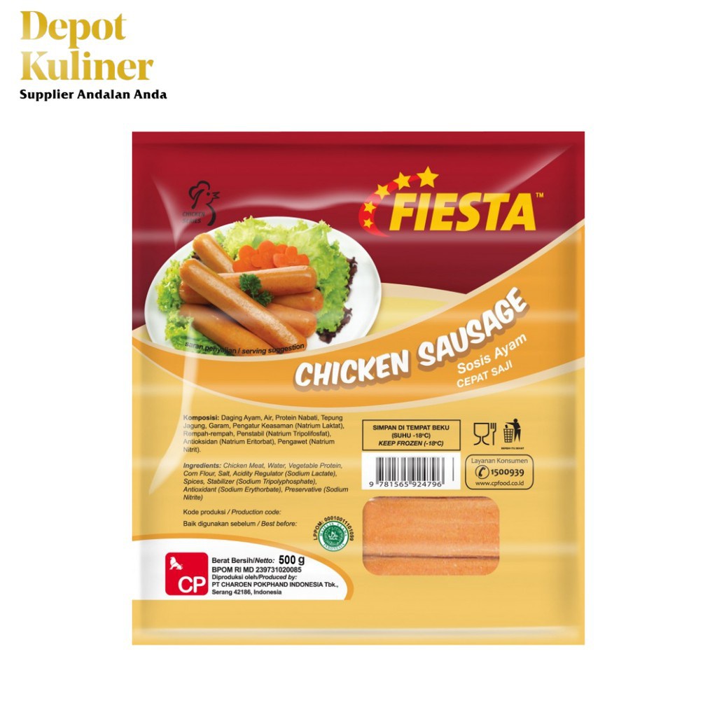 Fiesta Chicken Sausage 500gr - Sosis Ayam