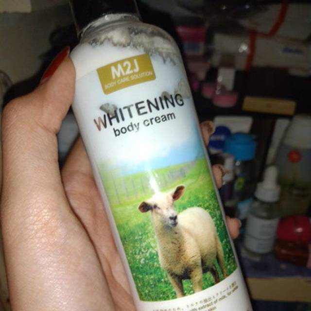 Second M2J Whitening body cream