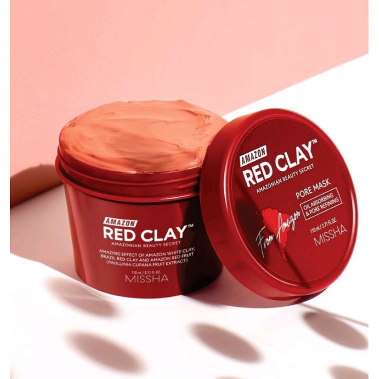 Missha Amazon Red Clay Pore Mask 110ml