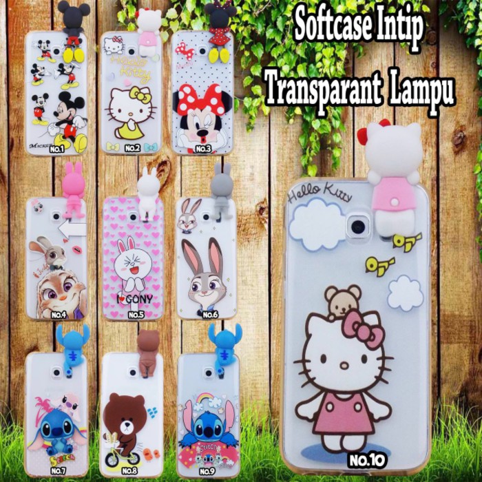 Silicon casing 3D soft lampu Oppo A57 A39