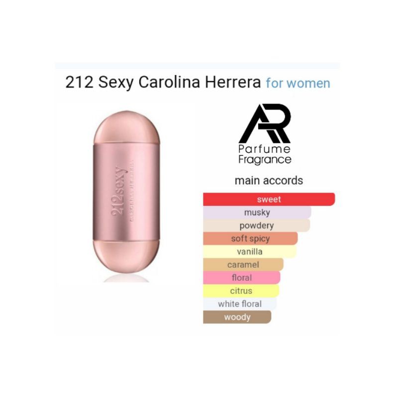 ARparfum - 212 SEXY Lady - BEST SELLER for Woman !! Parfum Tahan Lama Aroma Lembut.