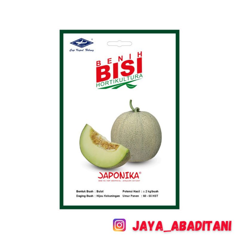 Benih Melon Japonika Bisi Isi 20 Benih