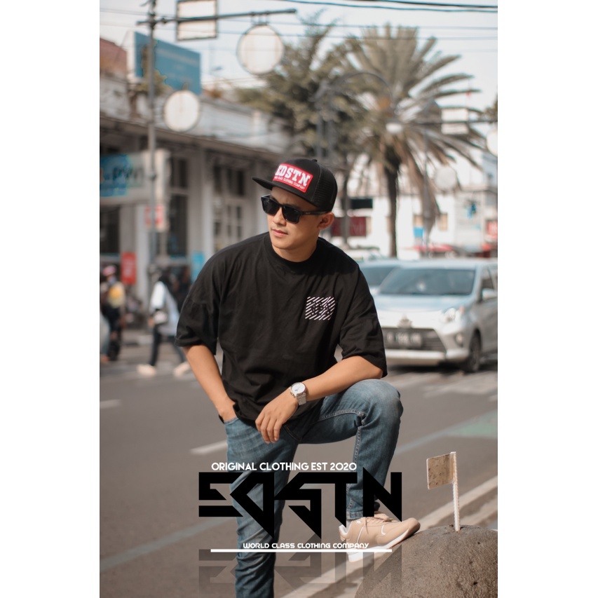 Topi Snapback Trucker Jaring Premium Original Clothing EDSTN Unisex COD Jaring