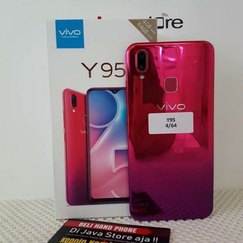 Vivo Y95 ram 4GB internal 64GB Second garansi resmi