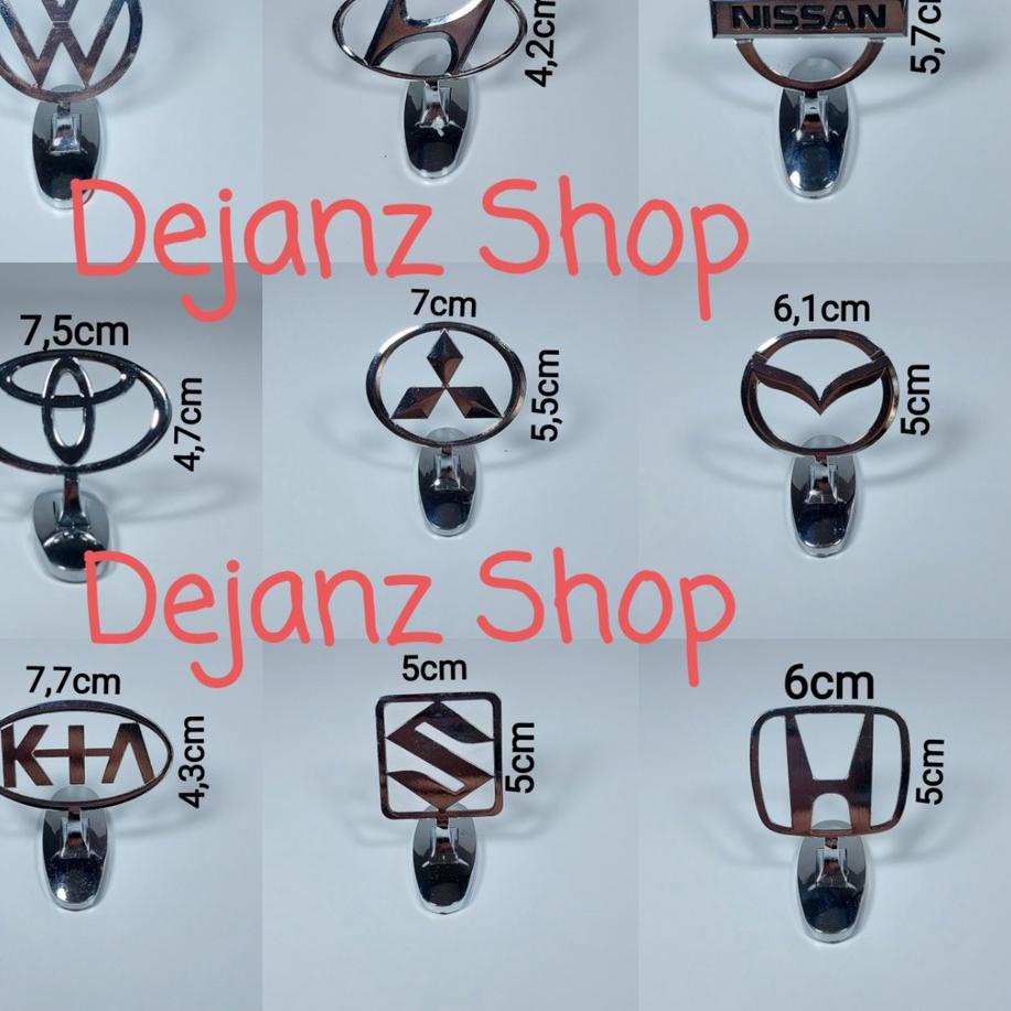 Terbaik Emblem Logo Lambang Simbol Berdiri Kap Mesin Semua Mobil Toyota Daihatsu Honda Suzuki Isuzu 