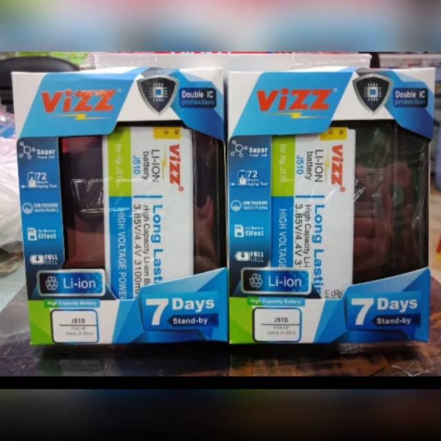 Baterai Batre Double Power Vizz Samsung J510 - Batt Batery Double Power Vizz Samsung j5 2016