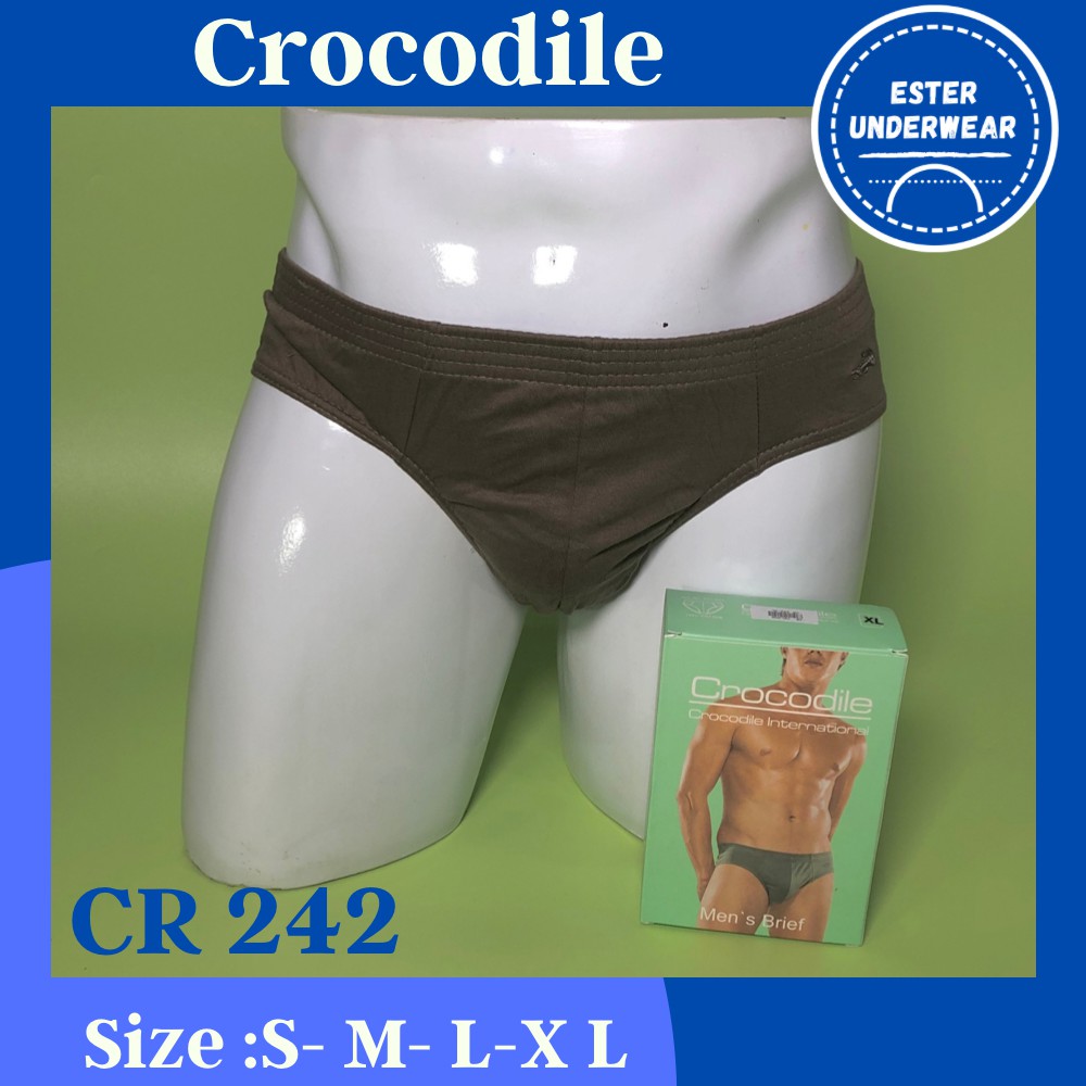 Celana Dalam Pria CROCODILE CR 242 ISI-3 PCS