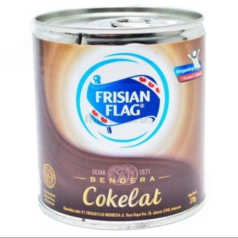 

frisian flag kental manis coklat can 370gr