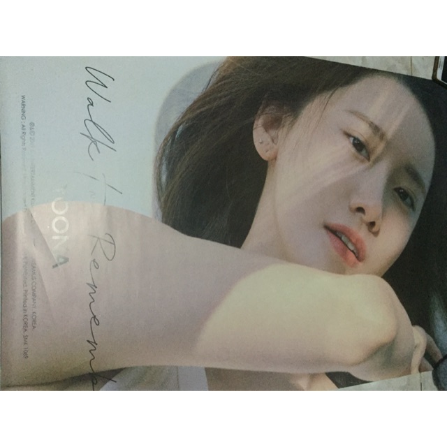 Yoona - A walk to remember official poster
