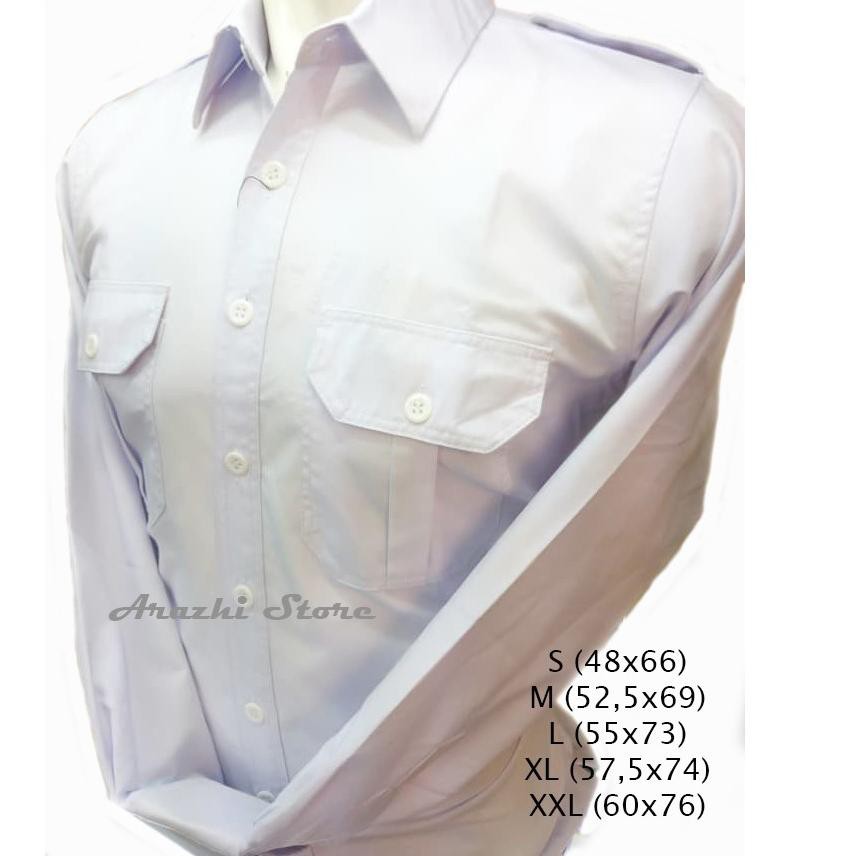 Serbuuuu.. Seragam Putih PNS Kemeja Putih PDH PNS Baju PDL PNS Hem Putih PNS Pria dan Wanita Seragam
