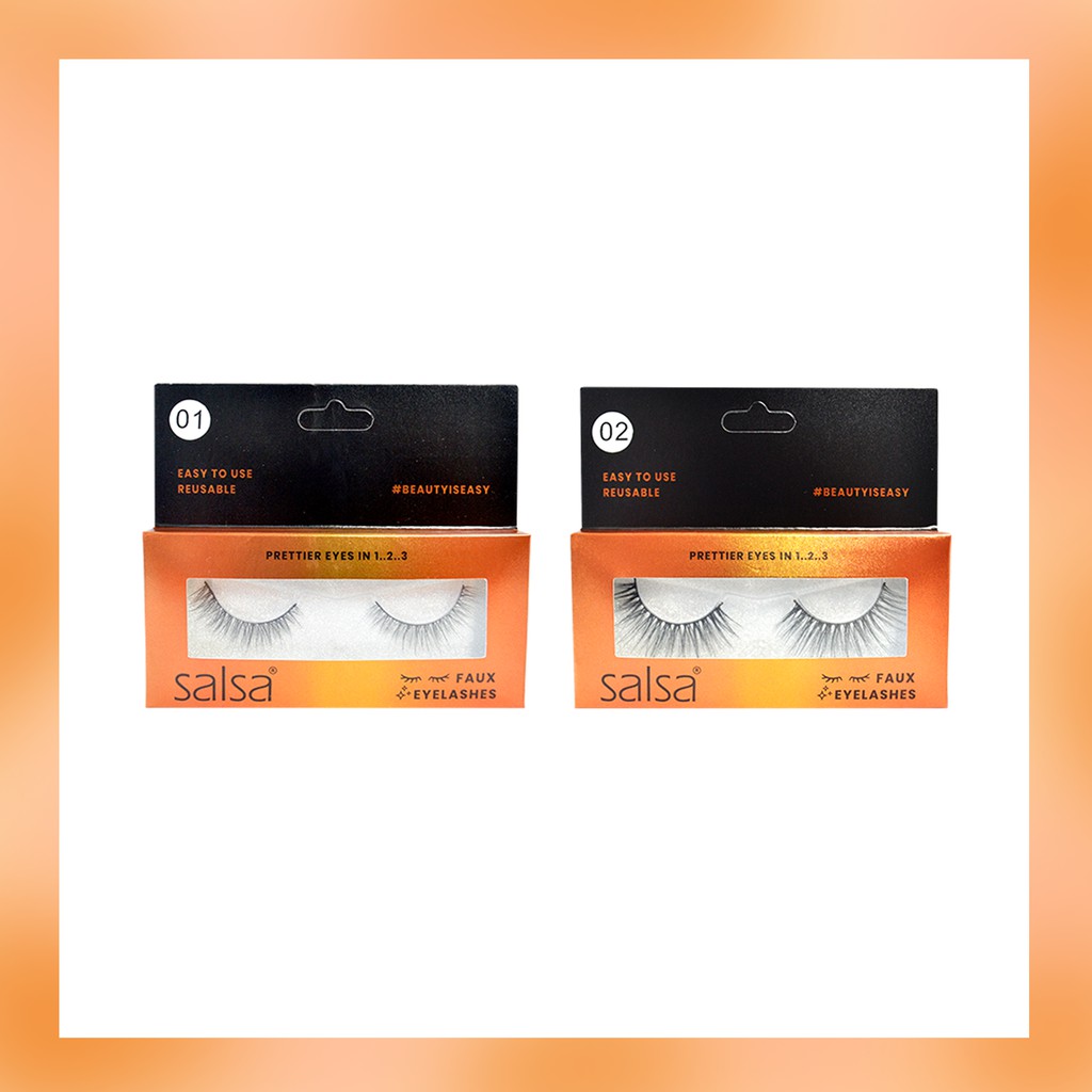 ★ BB ★ SALSA Faux Eyelashes - Bulu Mata Palsu Natural Fake Eyelash