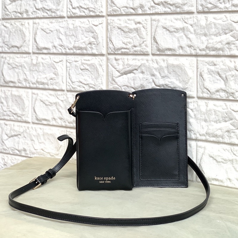 Kate Spade Spencer Slim Phone Crossbody Black