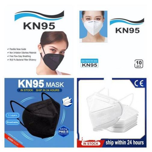 Masker N95 KN95 Surgical Mask Ori Masker Medis 5ply I Care (1 pcs)