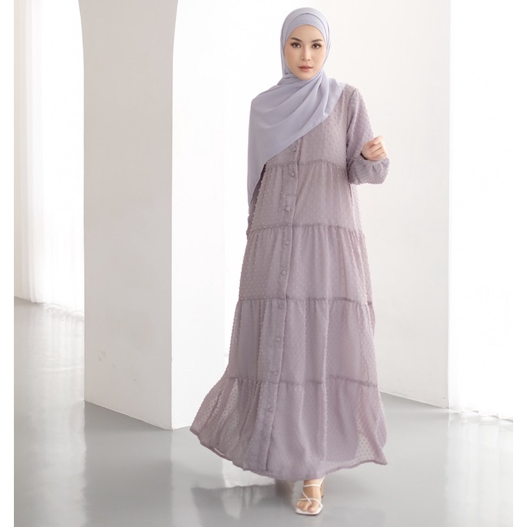 GAMIS RAMADHAN, Ruby Dress Earth Tone Series