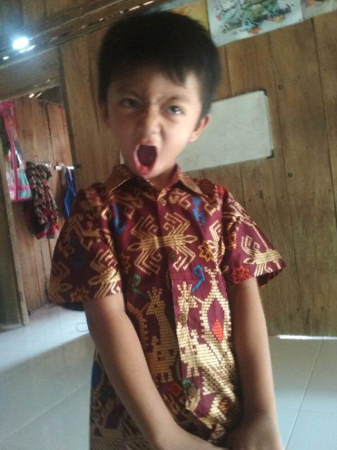 Batik Couple Keluarga Maura Gamis Prodo Modern Seragam Gayatri Kerja Sania Ori Ramadhani Rafa Family