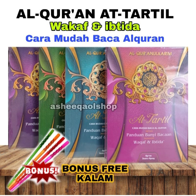 Alquran At-Tartil A5 HC AlQur'anulkarim Cara Mudah Baca Alquran