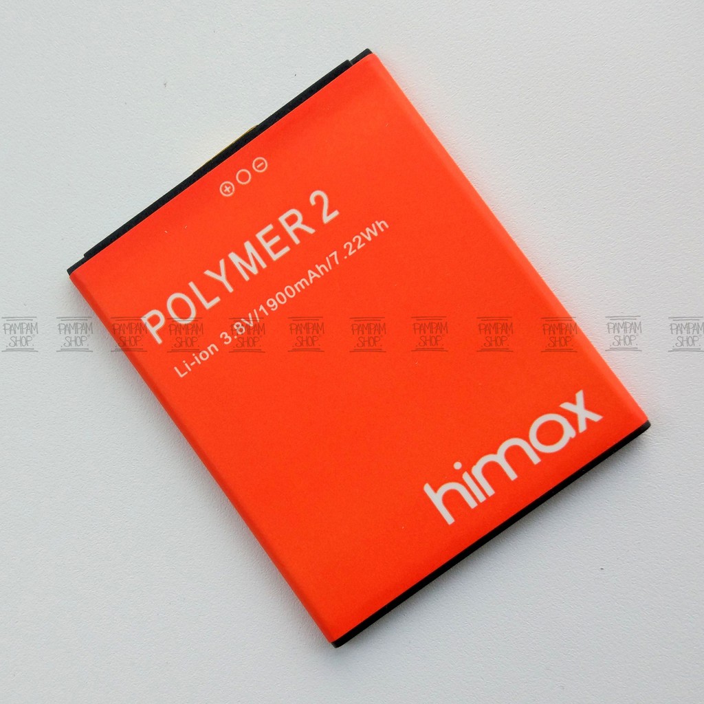 Baterai Himax Polymer 2 Original Double Power Batre Batrai Battery HP Polimer HP