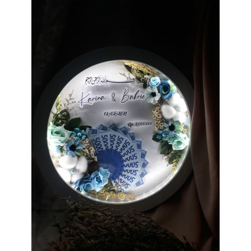 MAHAR RUSTIC / MAHAR BULAT / MAHAR MURAH / MAHAR PERNIKAHAN KEKINIAN /MAHAR CIRCLE