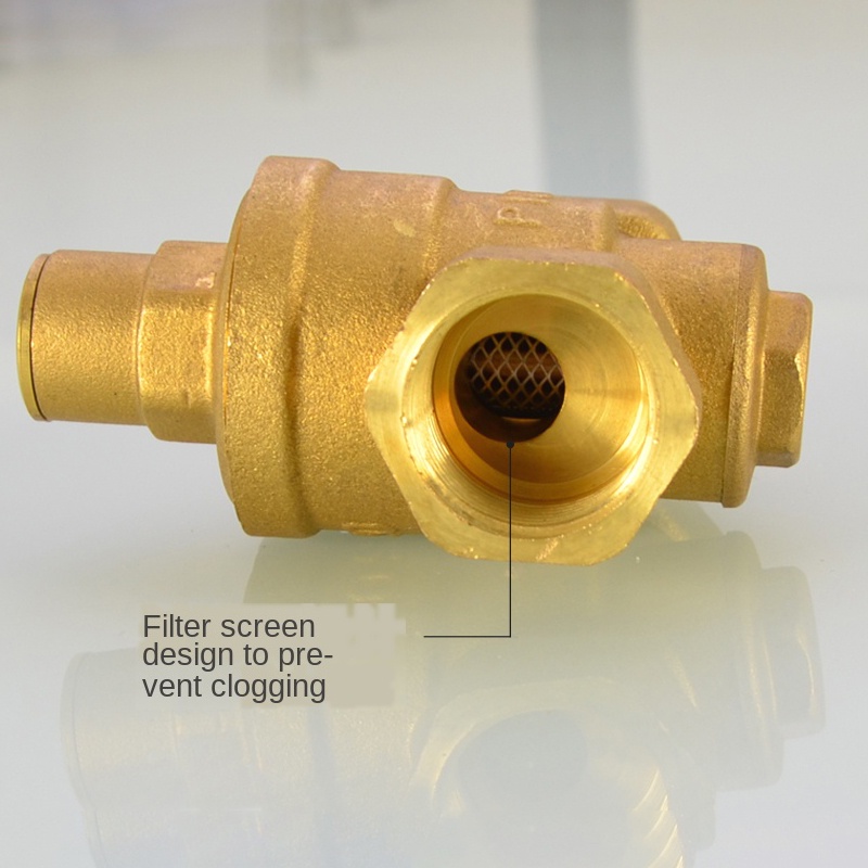 DN15 DN25 Katup Regulator Pengurang Tekanan Air Bahan Kuningan Water Pressure Reducing Valve