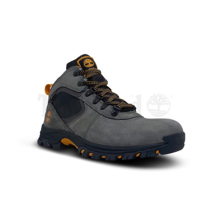 Timberland Men Mt. Maddsen Waterproof Mid Hiker Grey-TB0A258X033