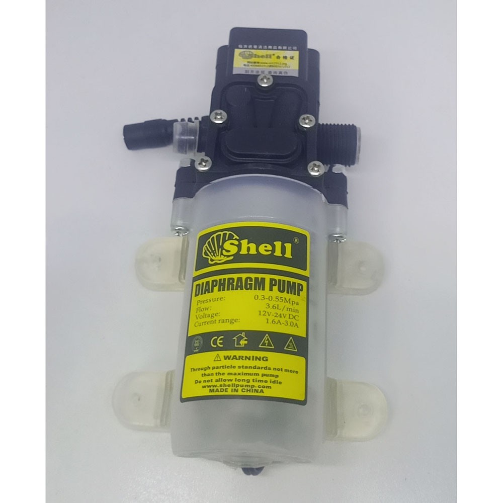 Shell Pompa Air High Pressure Diaphragm Pump Car Washing Water - HZLZ-4451 - Transparent