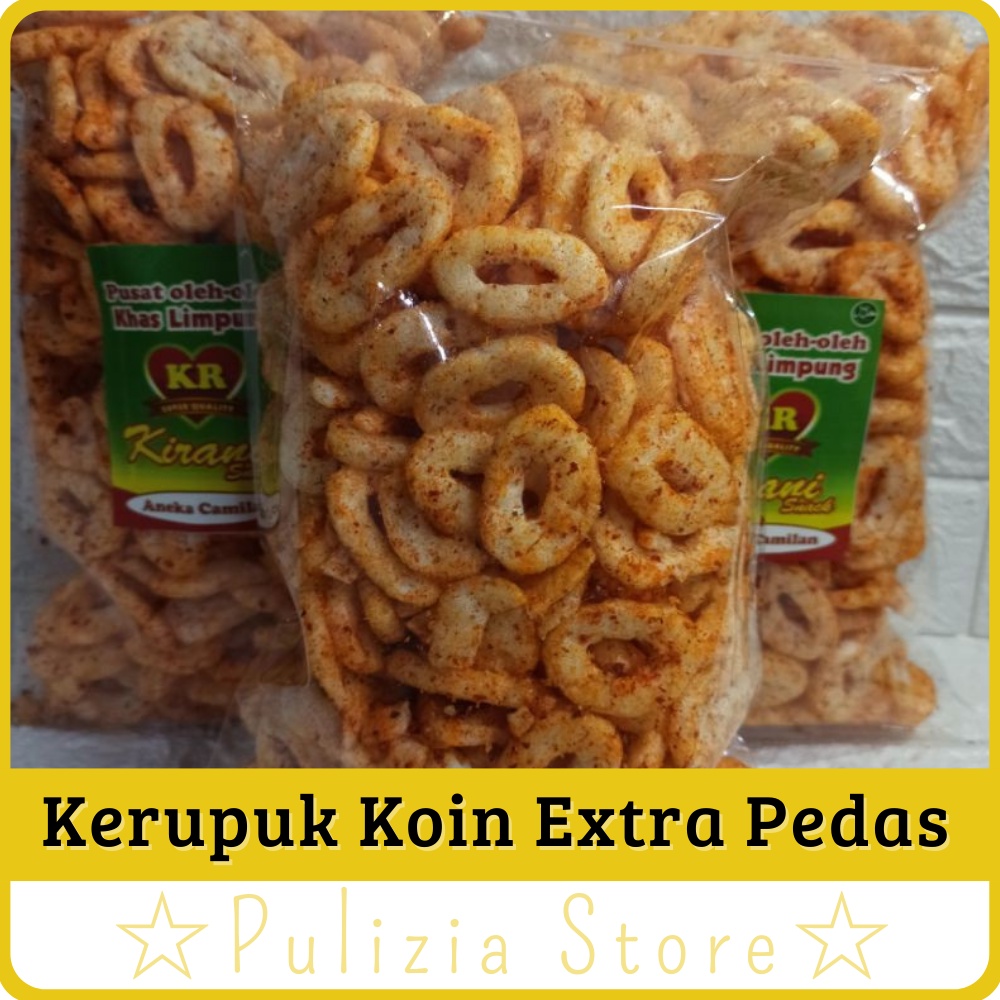 

KERUPUK KOIN SUPER PEDAS CABE GURIH DAN RENYAH