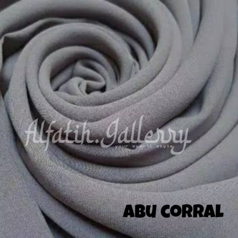 gamis polos simpel | dress muslim polos  | best seller alfatih-Abu corral