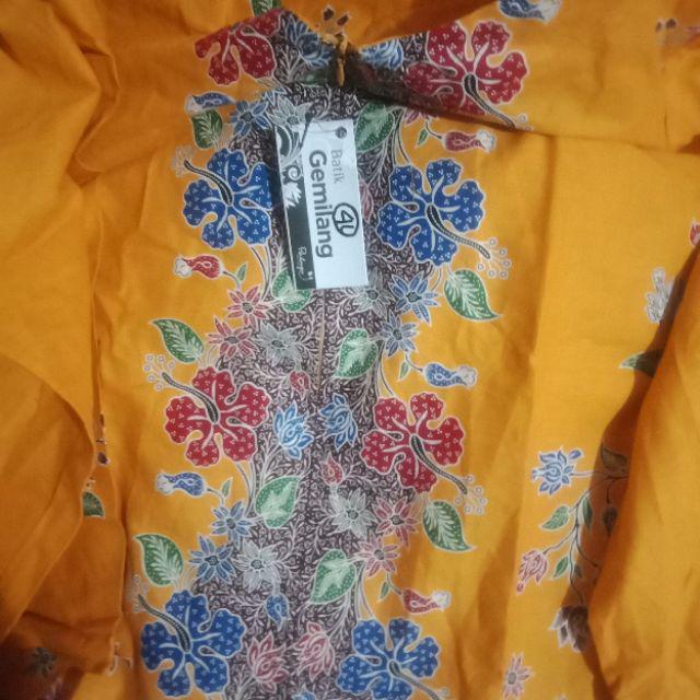 Tunik Batik Atasan Baju Wanita Bg632