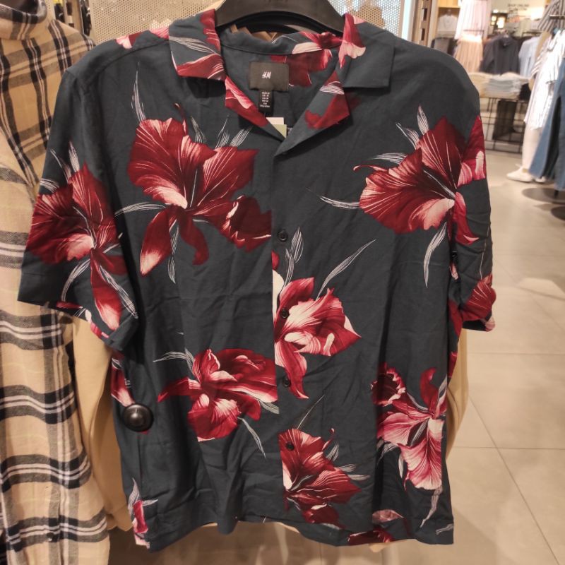 Kemeja Kasual Pria H&M Original Store