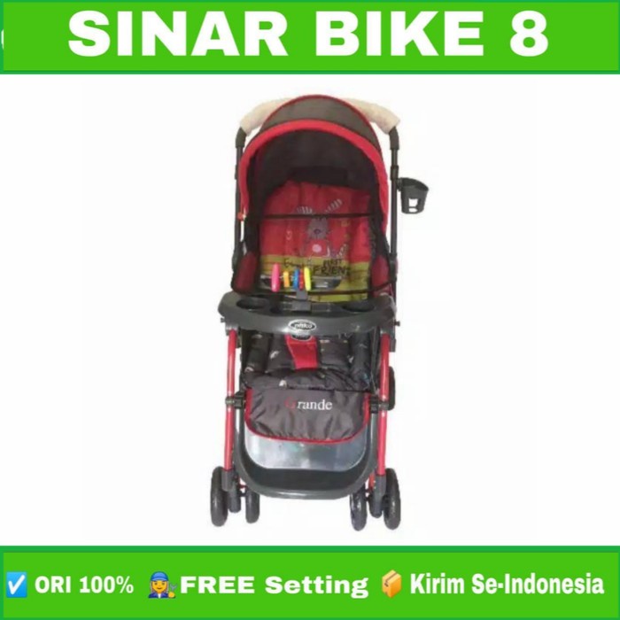 Baby Stoller Kereta Dorong Bayi PLIKO 268 R Grande