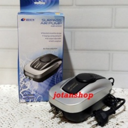 AIRPUMP RESUN AIR 4000 AIR4000 Mesin Pompa gelembung Udara Aerator Aquarium Air Pump