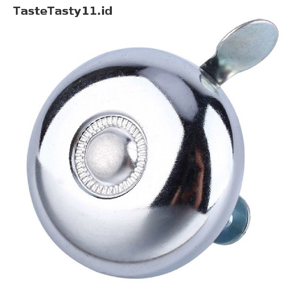 Tastetasty Bel Sepeda Klasik Retro Bahan Metal Warna Silver