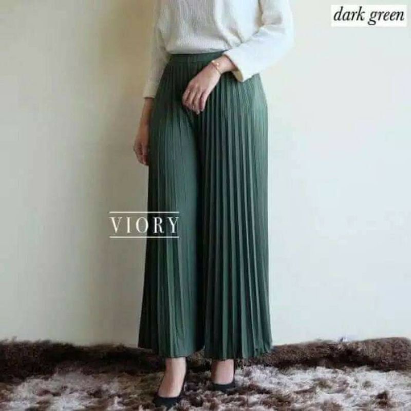 Celana plisket premium Celana kulot plisket Celana plisket jumbo