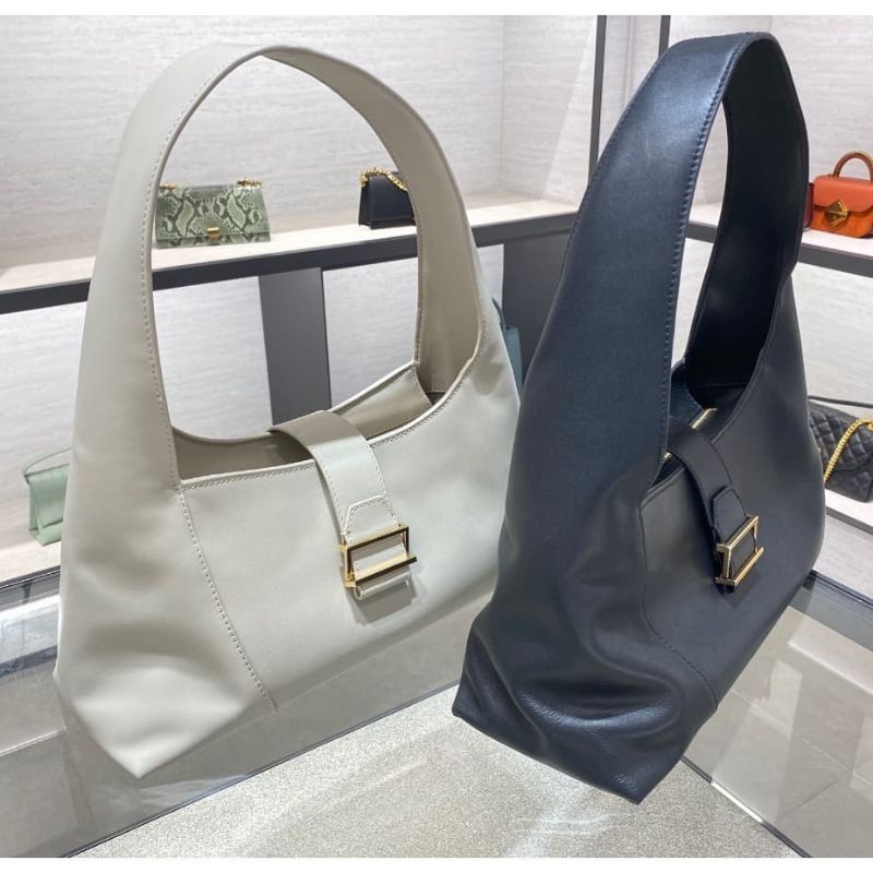 4.4 SALE | CK Leather Hobo Bag